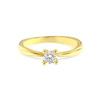 Anello Roman Gioielli Donna in Oro giallo Diamante 0.17 Ct R269A24N189M64 - R269A24N189M64
